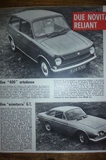 *ARTICOLO RELIANT REBEL E SCIMITAR -  1964