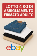 Box Stock Lotto 4 Kg Abbigliamento firmato Usato Adulto