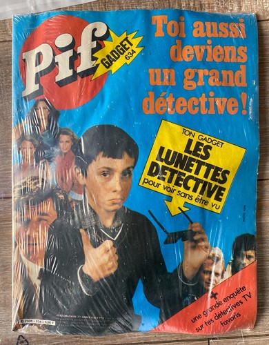 Pif gadget 634 lunettes - , n°