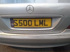 Private number plate Scania / mercedes s500