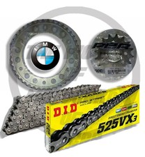 KIT/TRASMISSIONE BMW F/800/GS 2010 2011 2012 2013 CORONA PIGNONE CATENA DID525