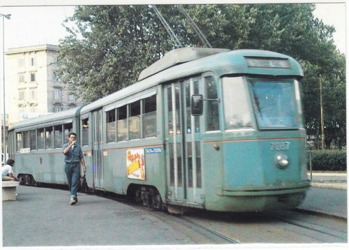 Italia roma tram auto e - *,