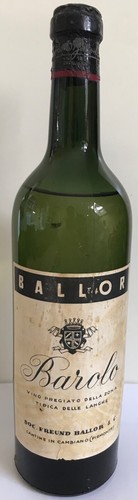1970s barolo ballor 0 - -, 0,75l