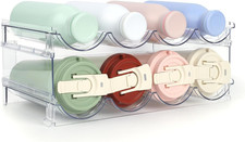 Portabottiglie Impilabile per Frigorifero, Armadio, Dispensa, Portabottiglie per