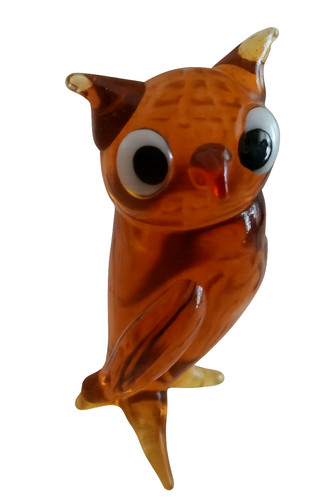 Miniatura civetta marrone - civetta,