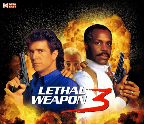Data east lethal weapon - weapon, lw3