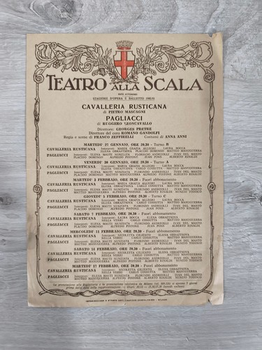 Locandine teatro alla scala - locandine,