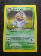 Carta Pokemon Dark Arbok Set