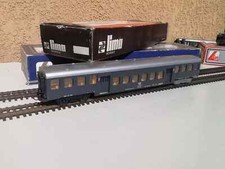 LIMA 9118 CARROZZA RIBASSATA FS MODIFICATA IN 2da CLASSE,CON 1 VETRO ROTTO-3