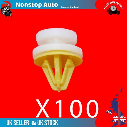 100 clip fissaggio - x, di