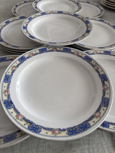 Antico set piatti - set, piani+