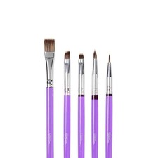 Kit 5 pennelli per cake design