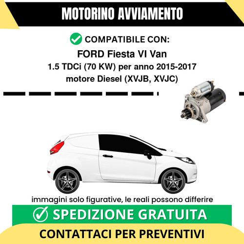 Motorino avviamento ford - motorino,