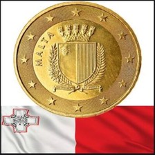 MALTA 50 CENTESIMI 2011 2012 2014 2016 2019 2020 2021 2023 2024 50 cent MALTE