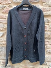 Cardigan guru uomo grigio