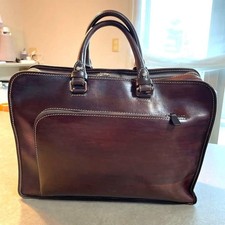 Borsa in pelle Stefanomano Made in Italy usata buone condizioni