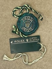 ROLEX Green Swing Tag Seal for