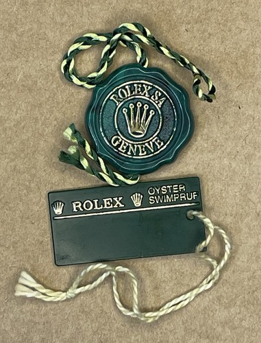 Rolex green swing tag - swing, for
