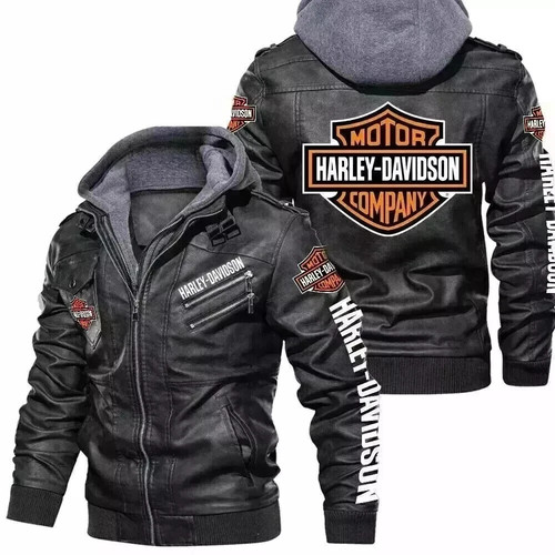 Giacca pelle uomo harley - giacca,