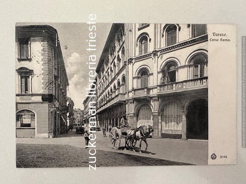 Cartolina antica varese corso - cartolina,