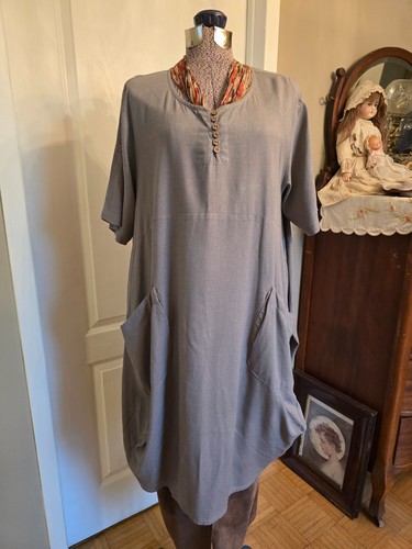 Women taupe linen - women's,
