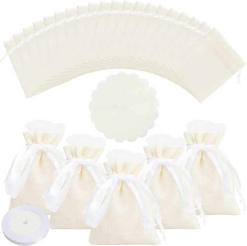 30pz sacchetti iuta - iuta, per