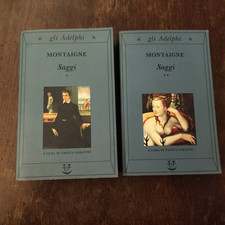 MONTAIGNE - SAGGI - 2 VOLUMI -