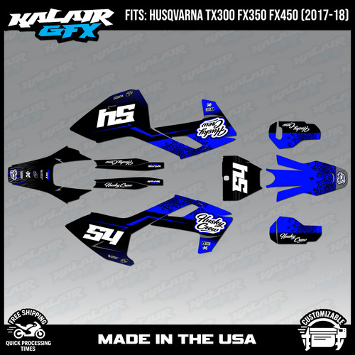Graphics kit for - for, husqvarna