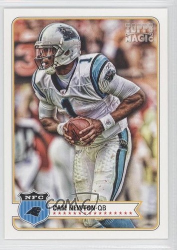 2012 topps magic cam newton - cam,