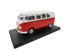 Volkswagen T1 station wagon 1960 - 1:24 Salvat pressofuso modellino auto miniatura PTVQ3