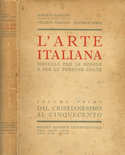 Arte italiana manuale - manuale, per
