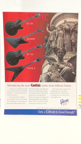 Gibson guitars the - gibson, goth