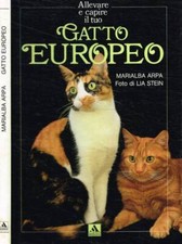 Gatto europeo. . Arpa Marialba. 1990. .