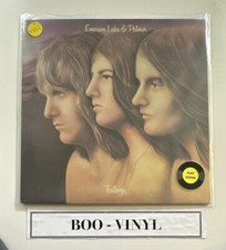 Emerson, Lake And Palmer - Trilogy - G/F Vinyl LP - Manticore Records EX / VG+