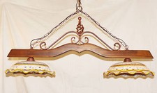 Lampadario rustico art 220 - lampadario,