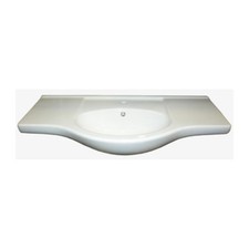 LAVABO IN CERAMICA 105CM