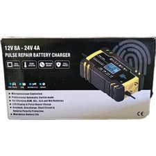 Caricabatterie Auto Moto Camion 12V 8A - 24V 4A