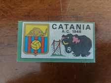CATANIA  FIGURINA CALCIATORI PANINI 1970-71 - SCUDETTO IN RASO RECUPERATO (5191)