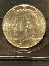 Moneta USA United States Half Dollar 1964 John F. Kennedy Silver ARGENTO (VC82)