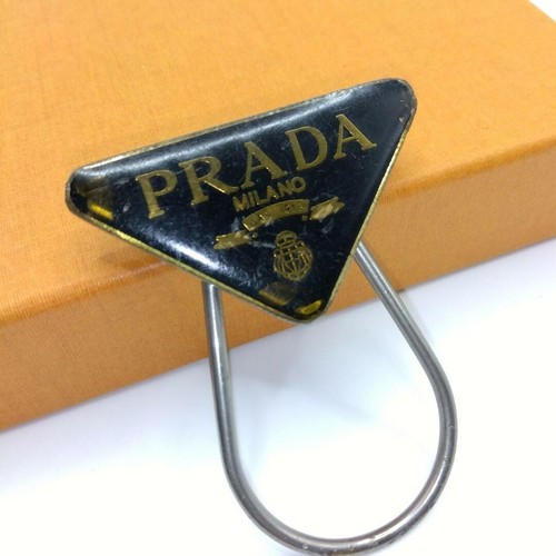 Prada portachiavi nero - prada,