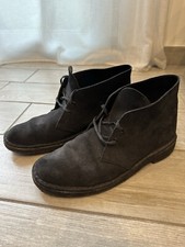 Scarpe CLARKS desert boot Stivaletti pelle scamosciata UK 7