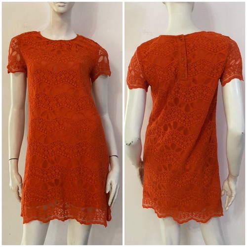 Zara vestito abito arancione - zara,