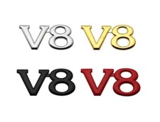 V8 Auto Emblem selbsteklende