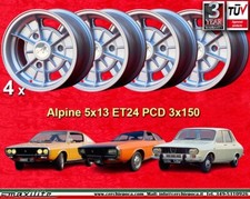 4 Cerchi Lega Renault Alpine