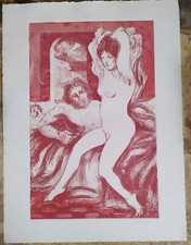 Incisione Aligi Sassu,firmata