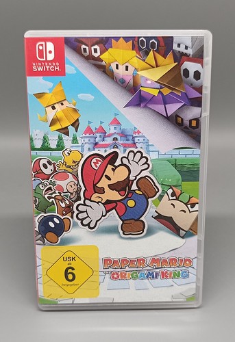 Paper mario origami king - mario,