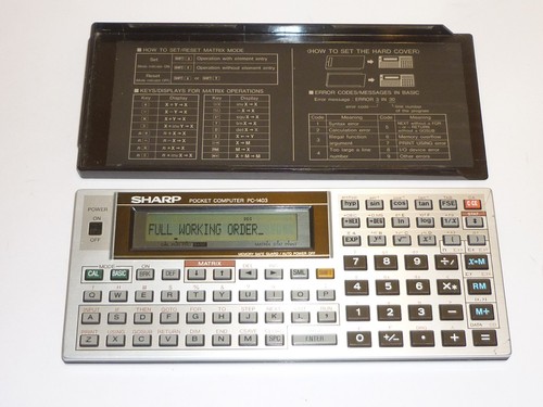 Calcolatrice vintage sharp - calcolatrice,