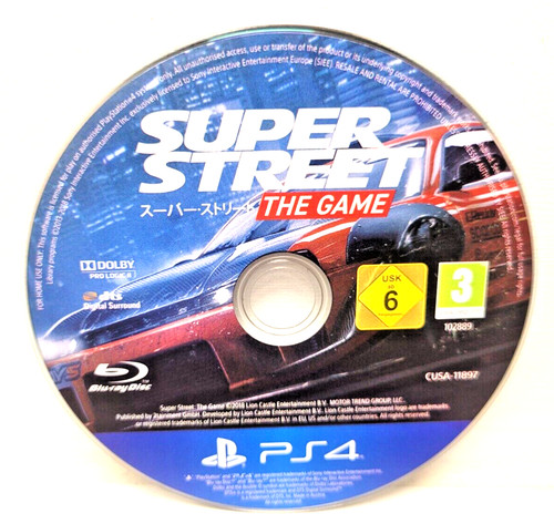 Ps4 super street gioco - ps4,