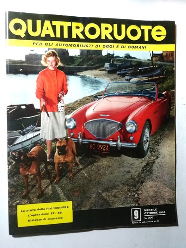 1956 quattroruote ottobre 9 - quattroruote, n.9