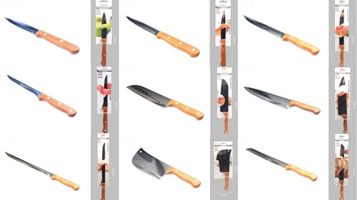 Coltello cucina acciaio - cucina, in